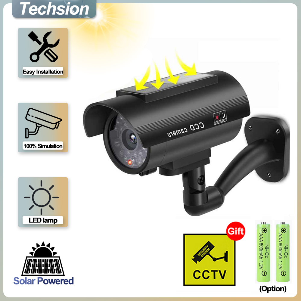 Home Security Lights Outdoors - Güneş Paneli Aptal Gözetleme Kamera, Dışarıdaki
