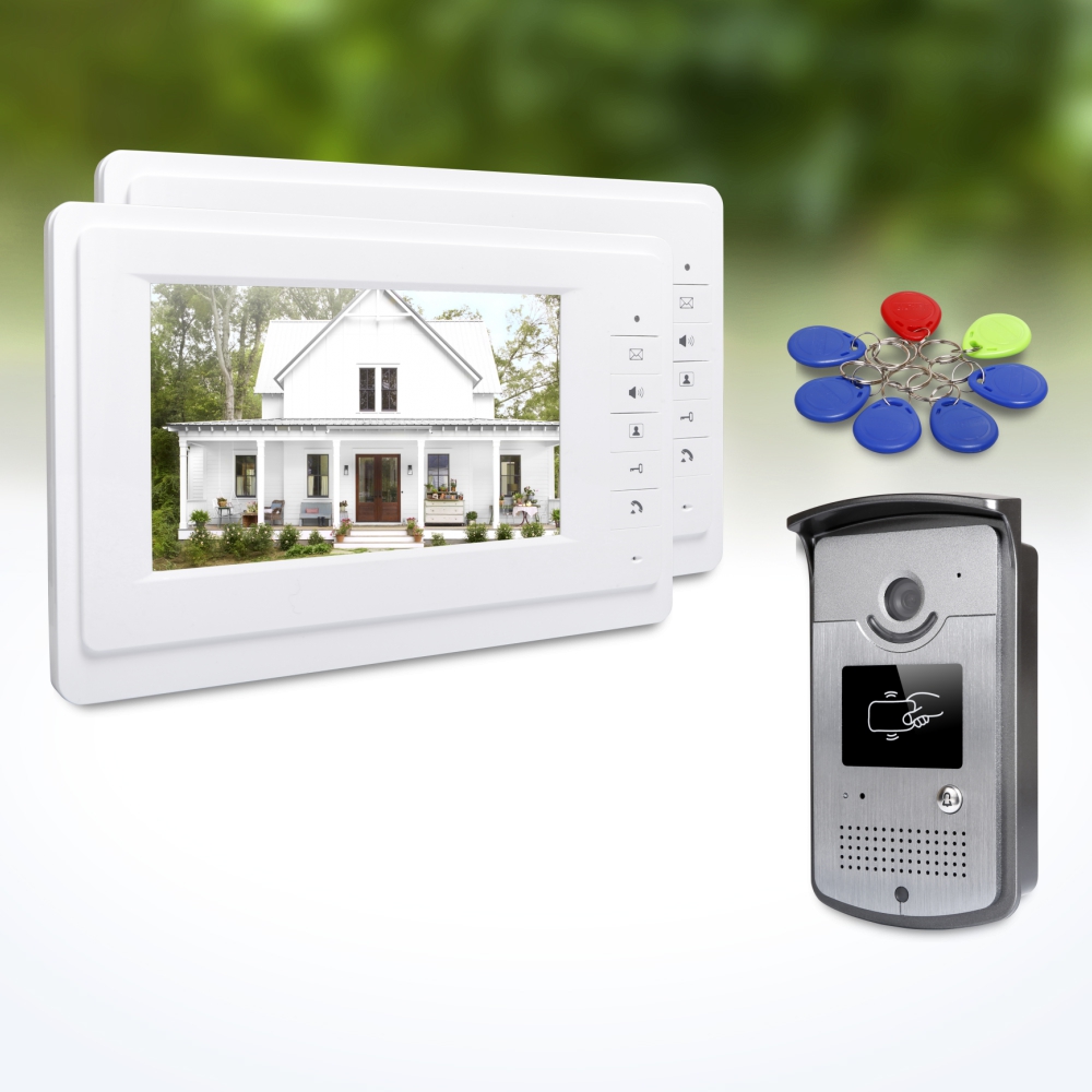 Home Security Monitoring System - 1 Dış Mekan Kamerası 2 İç