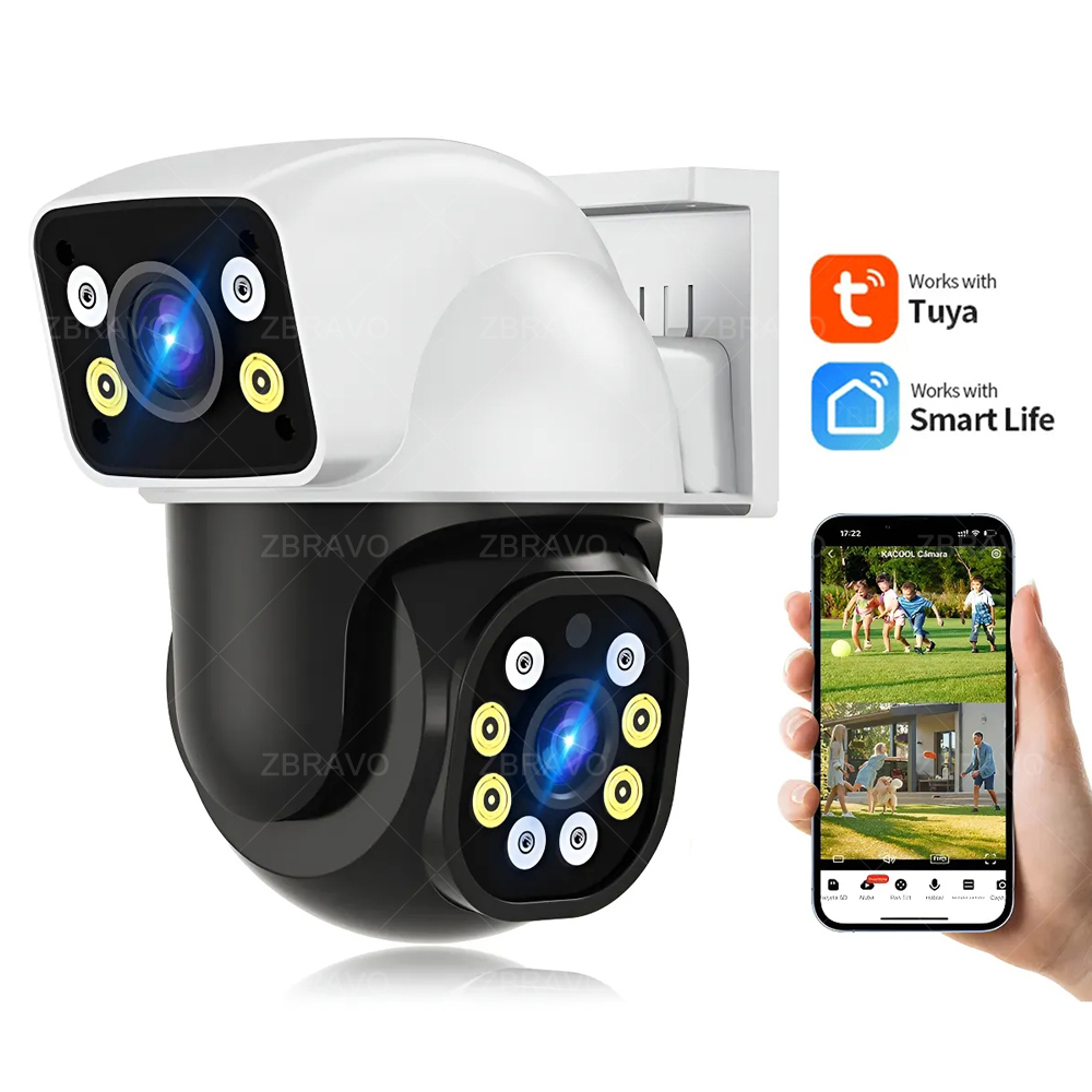 Home Security Camera Installation - Smartlife 8MP WiFi Tuya Dış Mekan