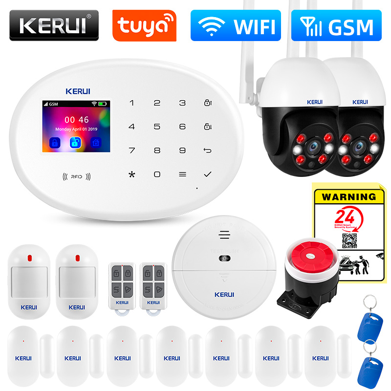 Sim Gsm Alarm - KERUI W202 WIFI GSM Alarm Sistemi