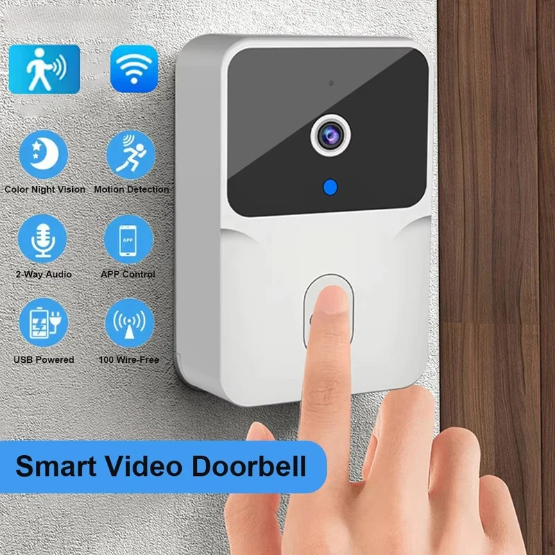Home Security Monitoring System - Akıllı Ev WiFi Görüntülü Kapı Zili