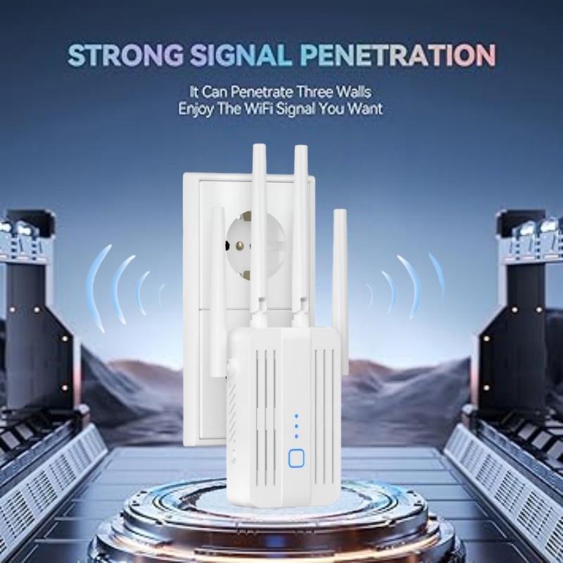 Home Security Network - 300Mbps Kablosuz WiFi Tekrarlayıcı 2.4G Sinyal