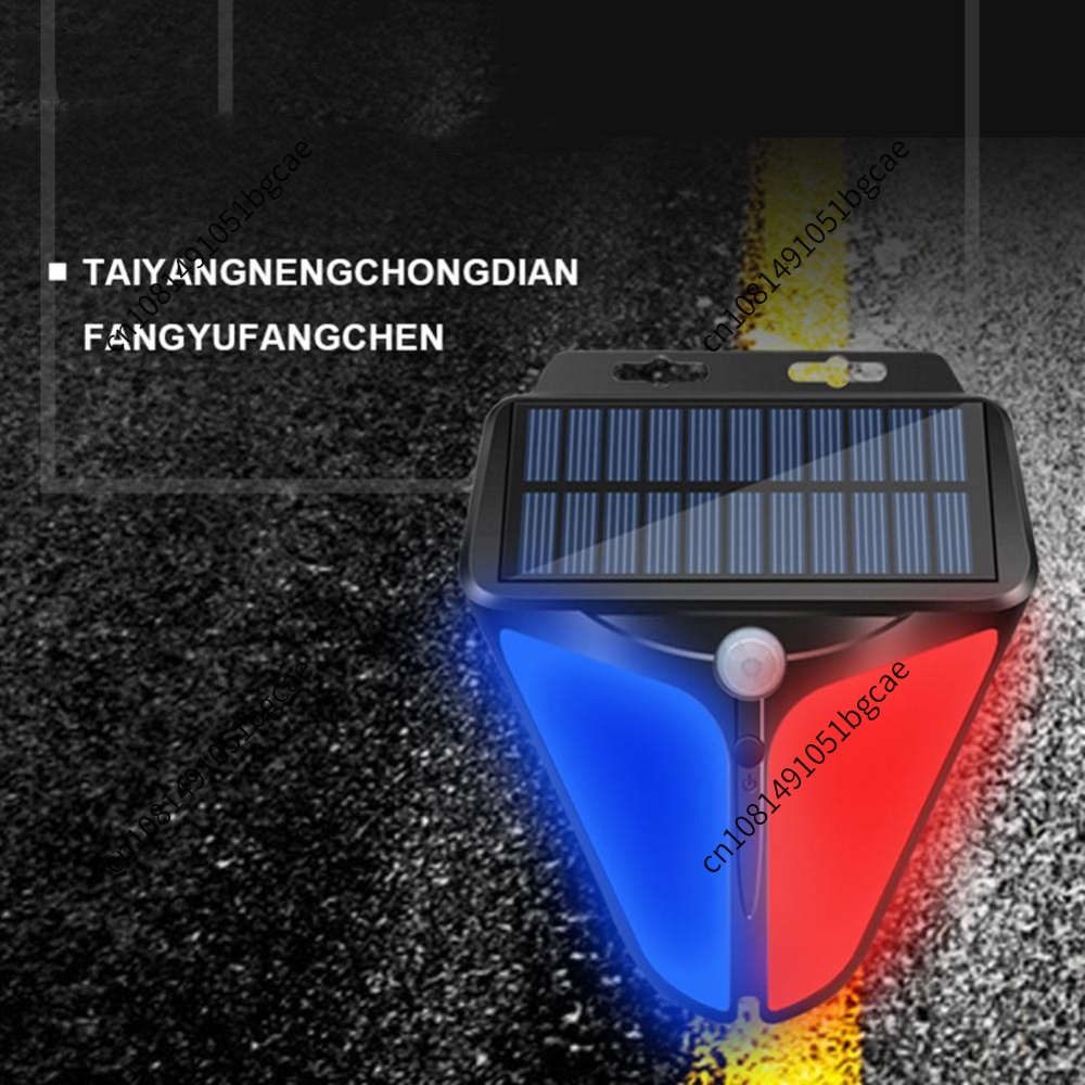 Home Security Lights Outdoors - Ev Güneş Enerjili Alarm Lambası Güvenlik