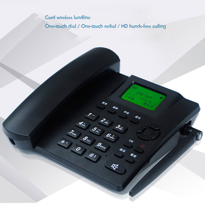 Sim Gsm Alarm - Masaüstü kablosuz telefon GSM Quadband sabit