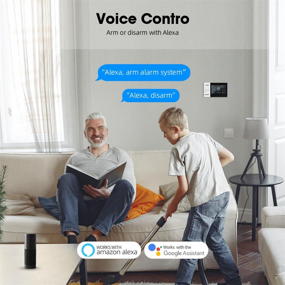 2.4G WIFI Akıllı GSM Alarm Sis - Sim Gsm Alarm incelemesi ve fiyatı