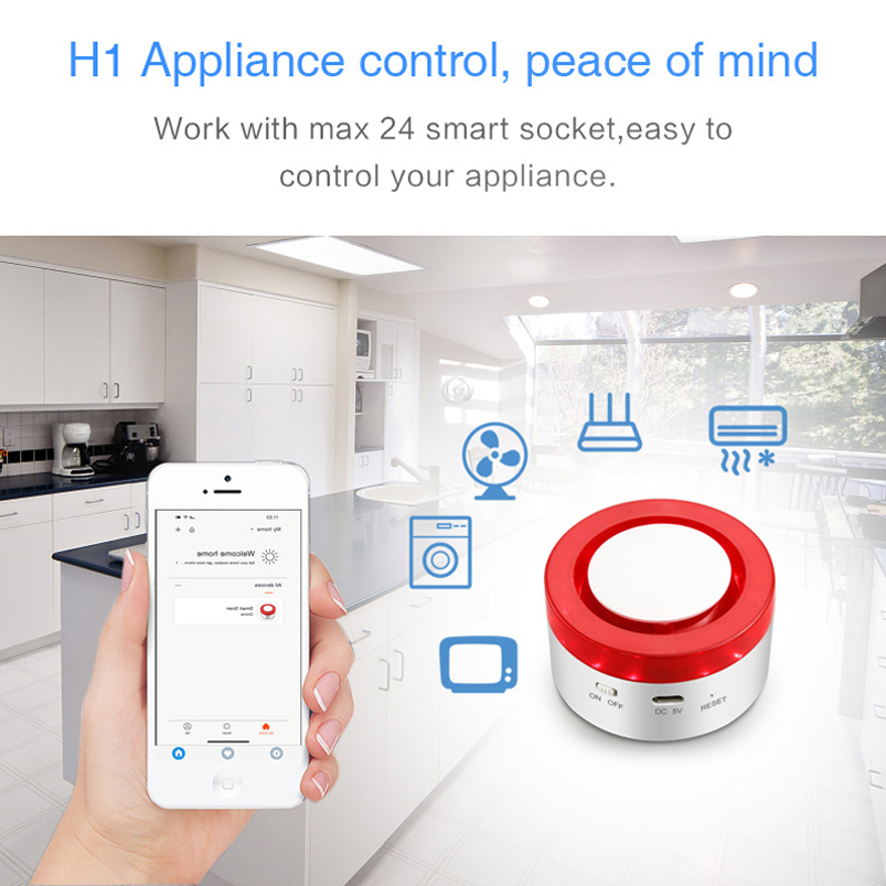 WiFi Tuya Ev Alarm Sistemi 120 - Sim Gsm Alarm incelemesi ve fiyatı