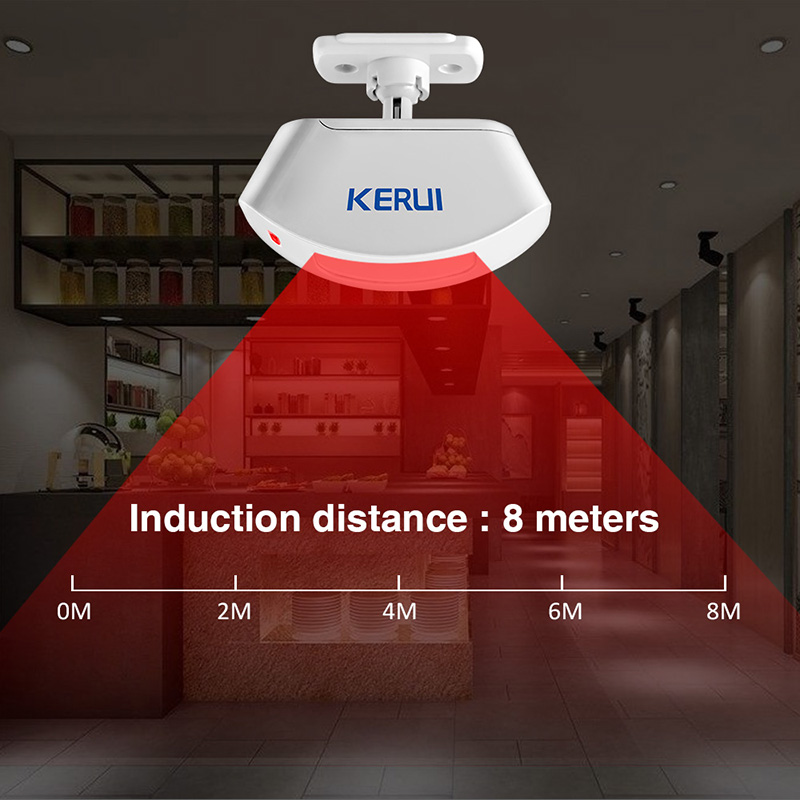 KERUI Kablosuz Perde Kızılötes - Sim Gsm Alarm incelemesi ve fiyatı