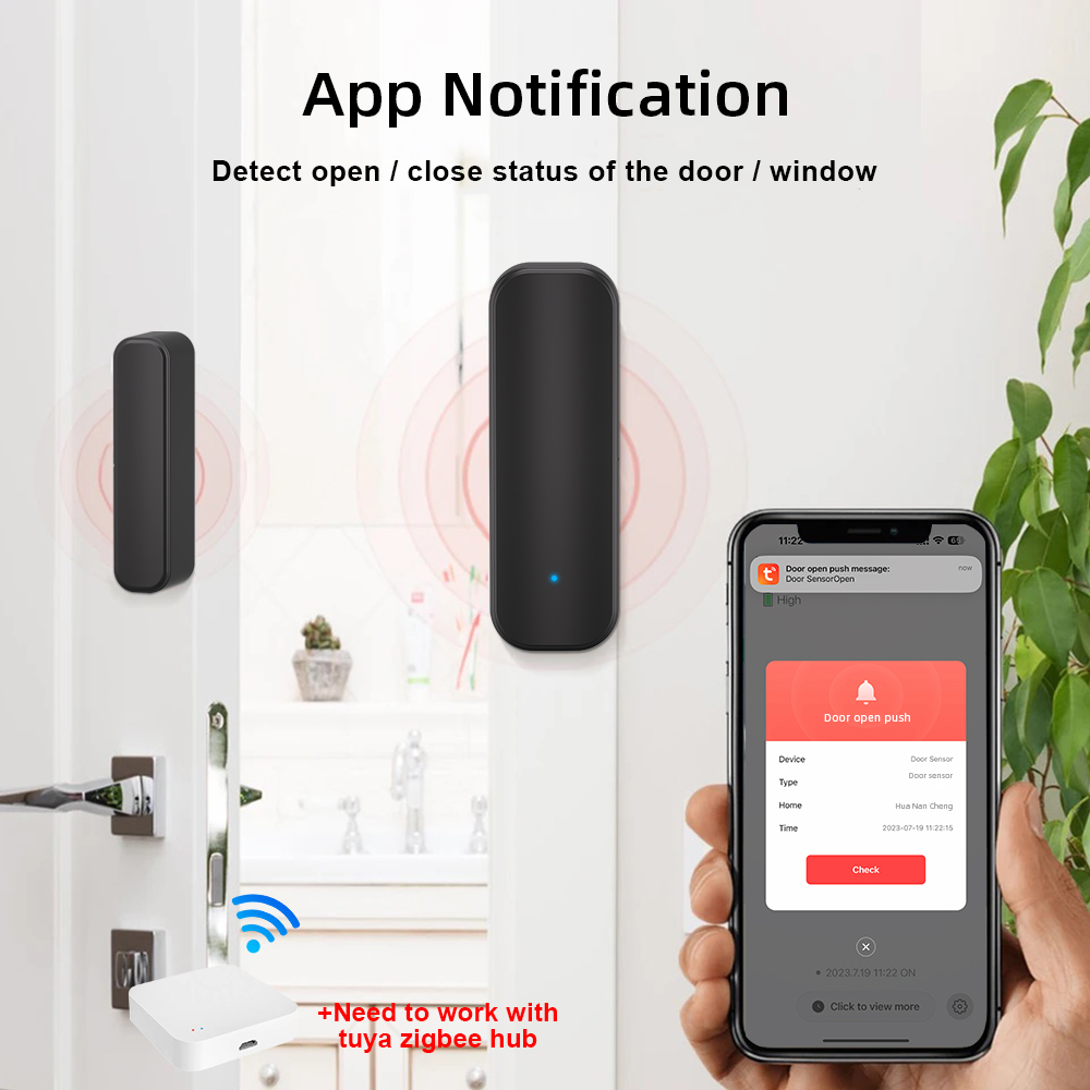 Zigbee Pencere Kapı Sensörü Si - Sim Gsm Alarm incelemesi ve fiyatı