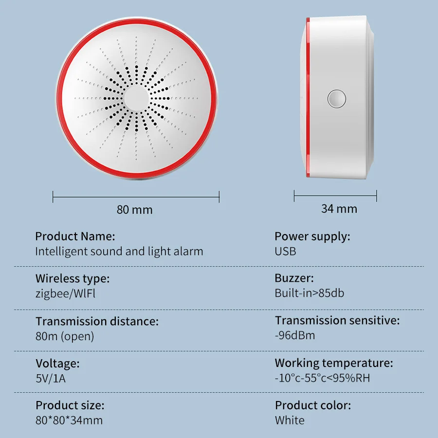 Tuya WiFi ZigBee Akıllı Alarm  - Sim Gsm Alarm incelemesi ve fiyatı
