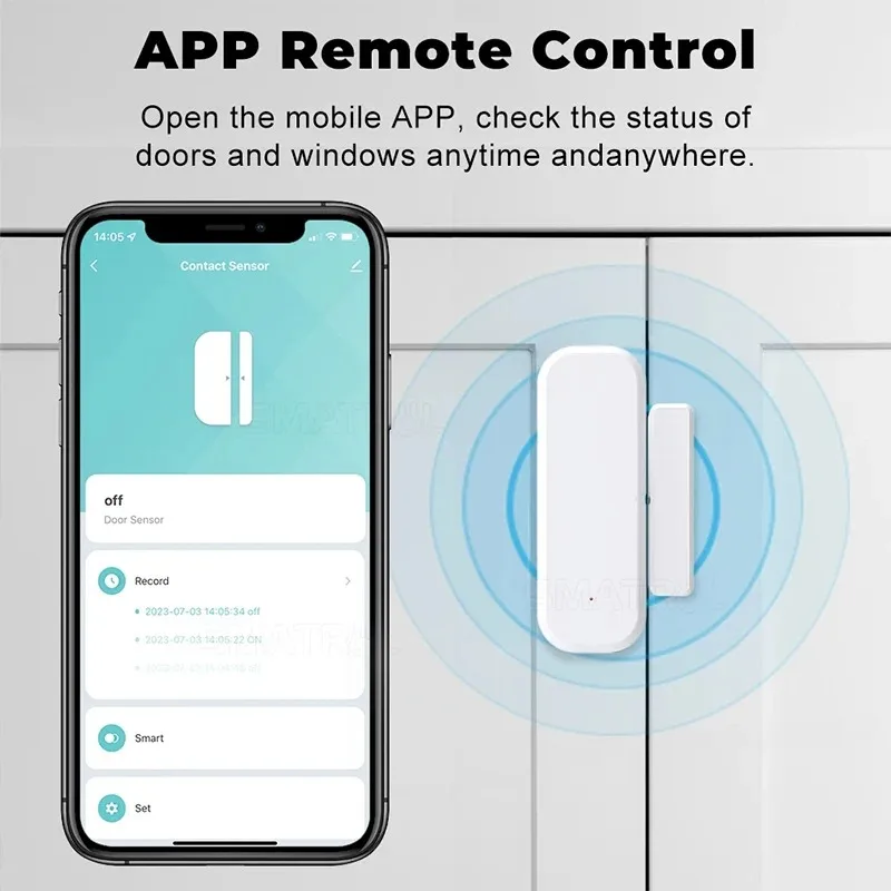 Tuya WiFi Akıllı Kapı Pencere  - Sim Gsm Alarm incelemesi ve fiyatı