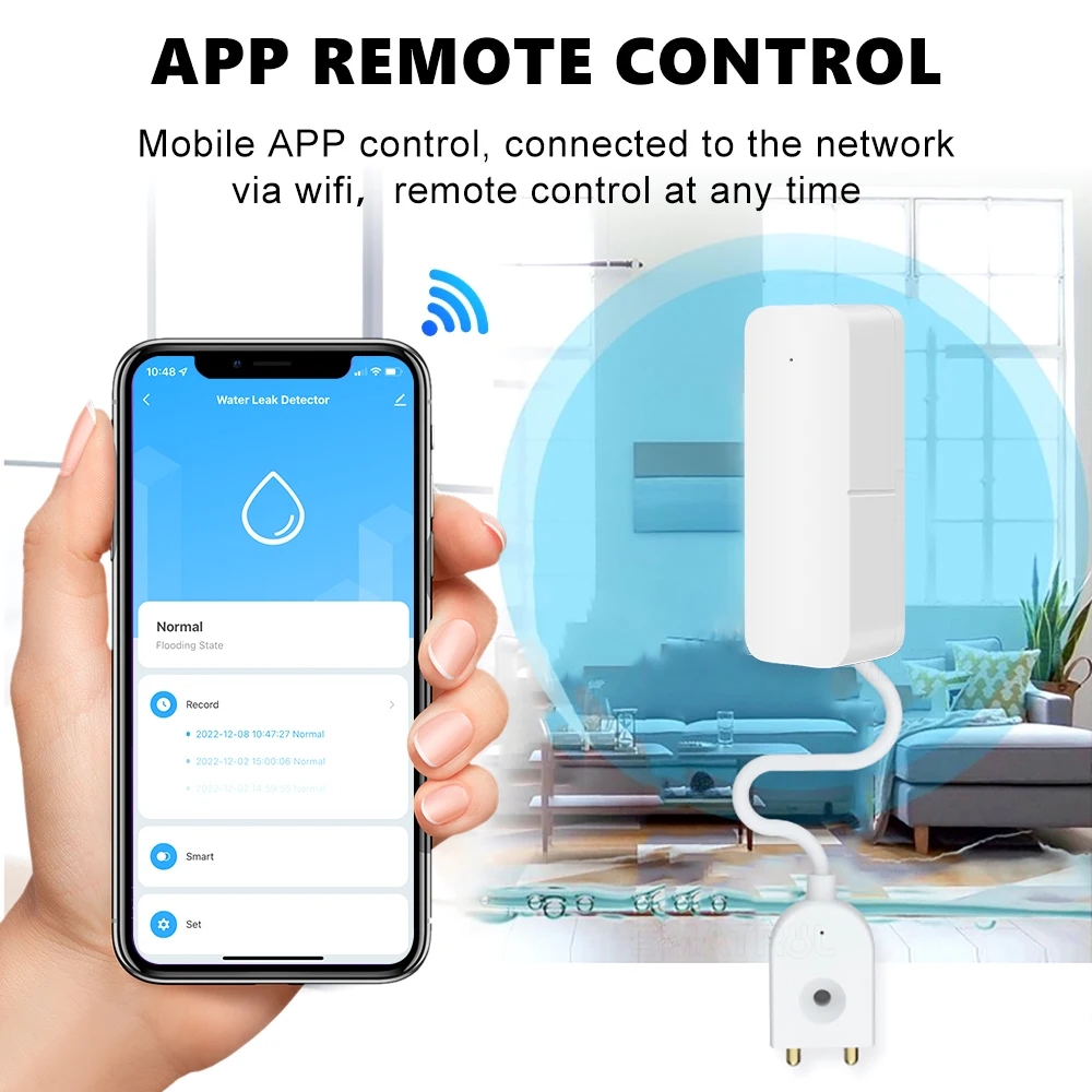 Tuya WiFi akıllı su kaçak sens - Home Security Network incelemesi ve fiyatı
