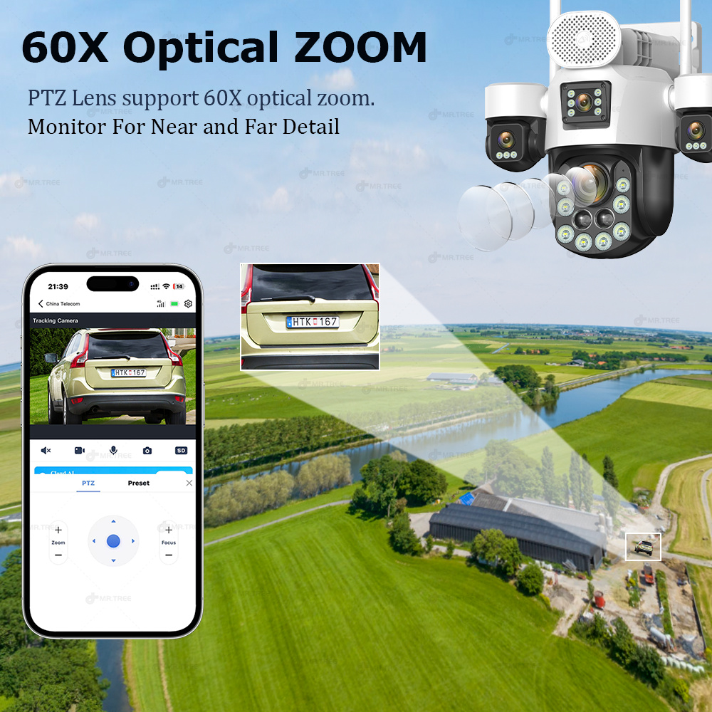 AOV Dört Lensli Dış Mekan Güve - Home Security Camera Installation incelemesi ve fiyatı