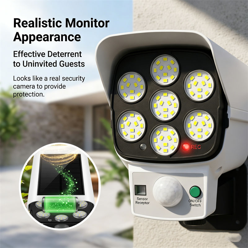 Güneş Enerjili Sahte Güvenlik  - Home Security Lights Outdoors incelemesi ve fiyatı