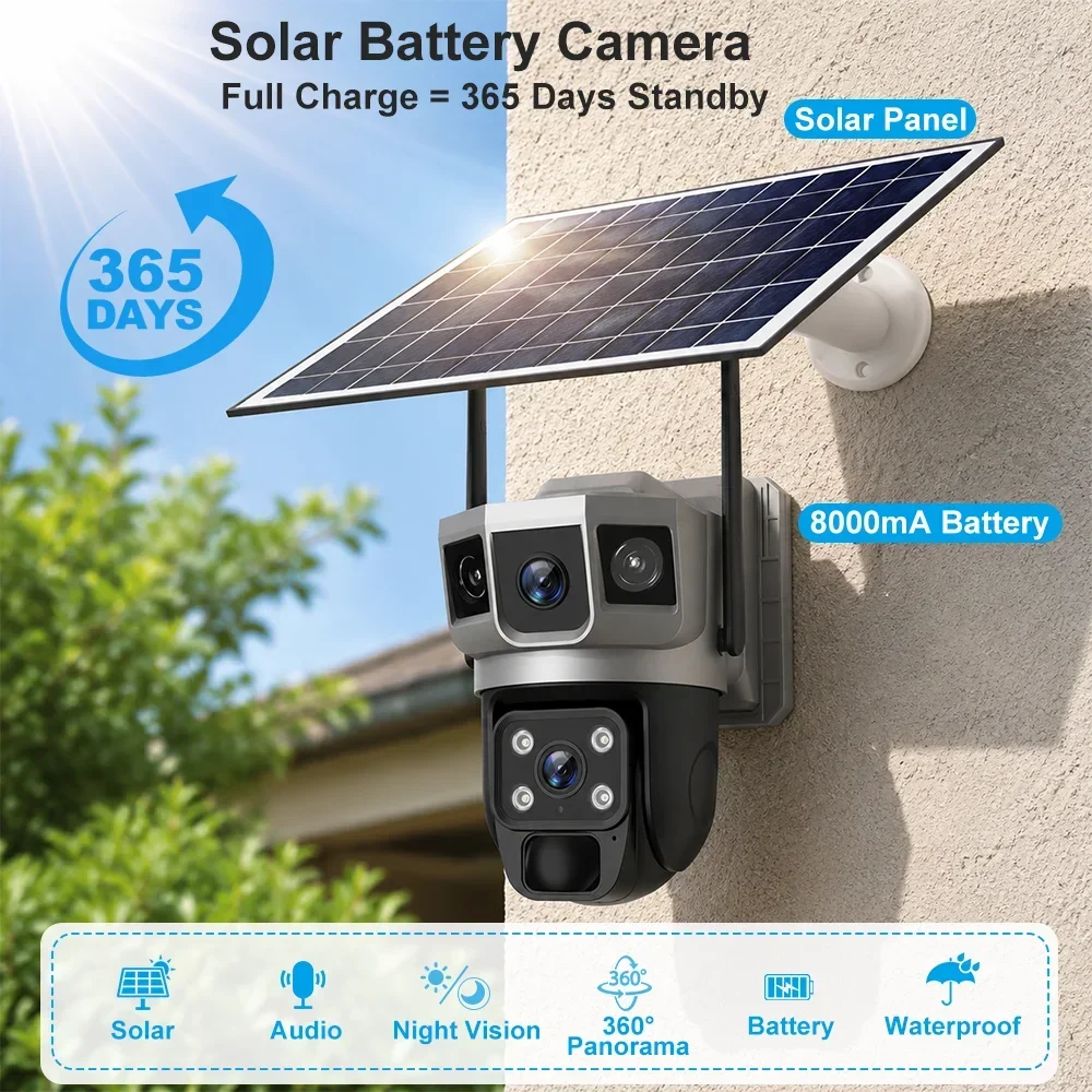 V380 4K 3 ekranlı 4G Kamera Gü - Home Security For Windows incelemesi ve fiyatı