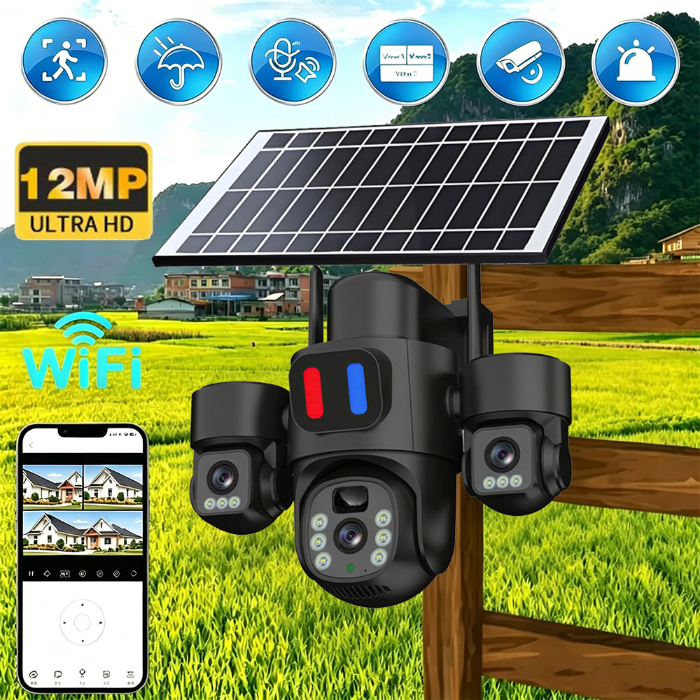 Güneş Enerjili WiFi PTZ Kamera - Home Security For Windows incelemesi ve fiyatı