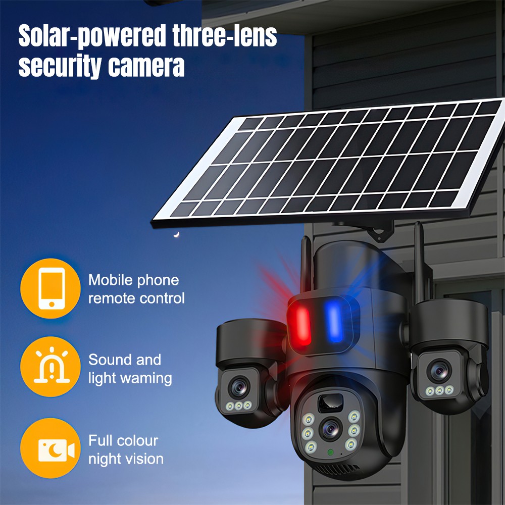 Güneş Enerjili WiFi PTZ Kamera - Home Security For Windows incelemesi ve fiyatı