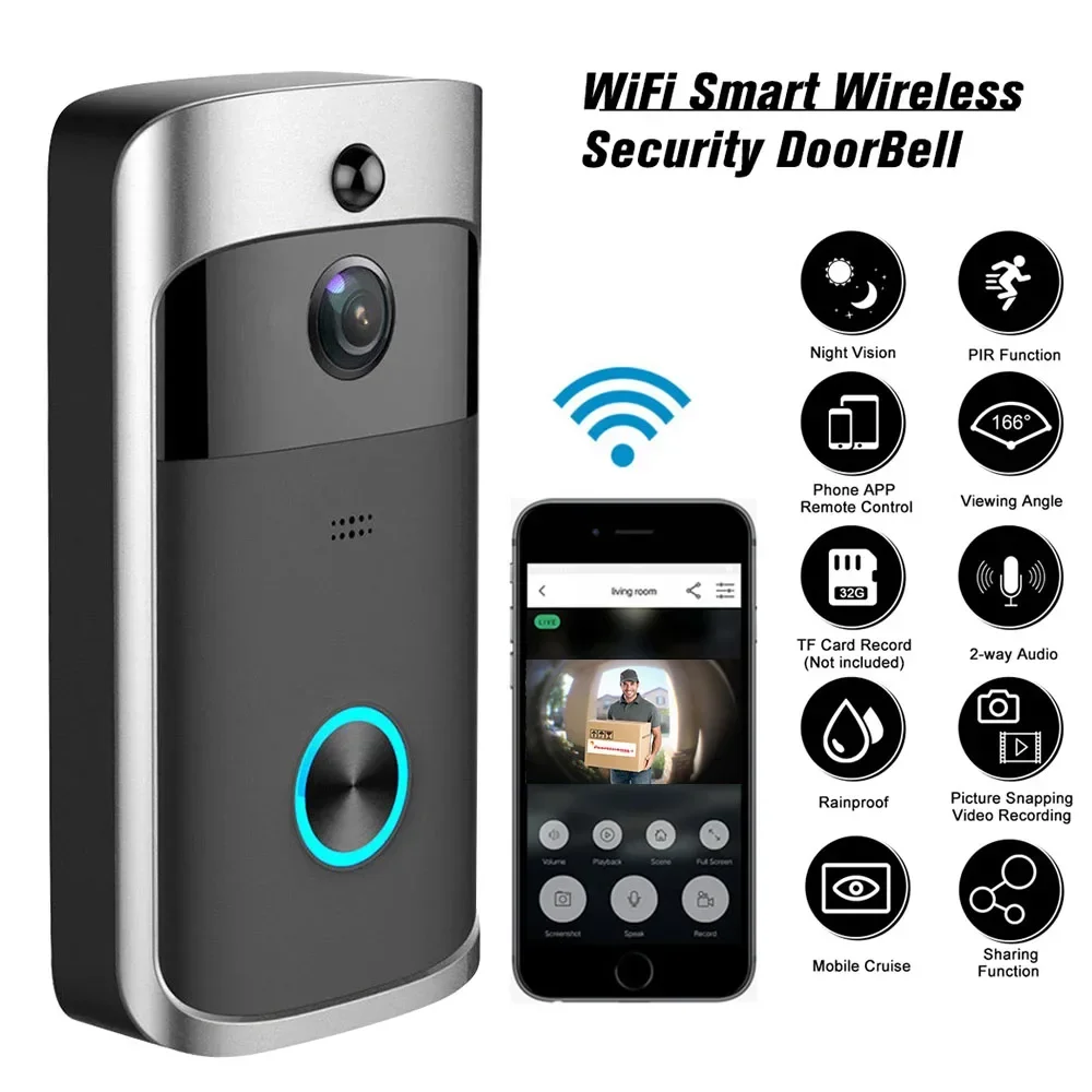 720P HD Akıllı Ev Kablosuz WIF - Home Security Camera Installation incelemesi ve fiyatı