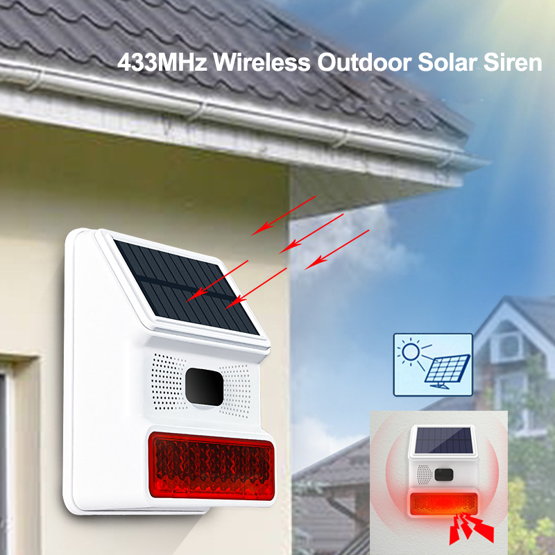 TAIBOAN 433MHZ kablosuz güneş  - Home Security Lights Outdoors incelemesi ve fiyatı