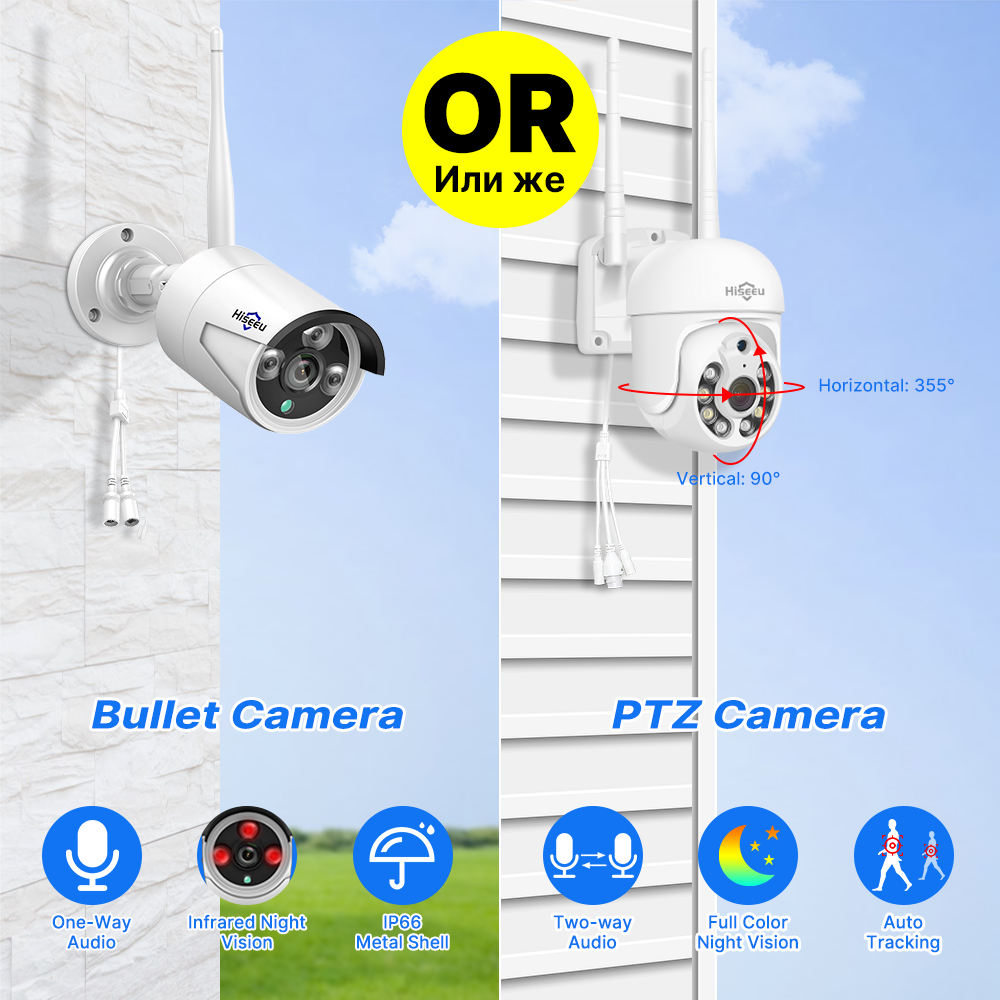 Hiseeu 5MP WiFi CCTV Kamera Gü - Home Security Monitoring System incelemesi ve fiyatı