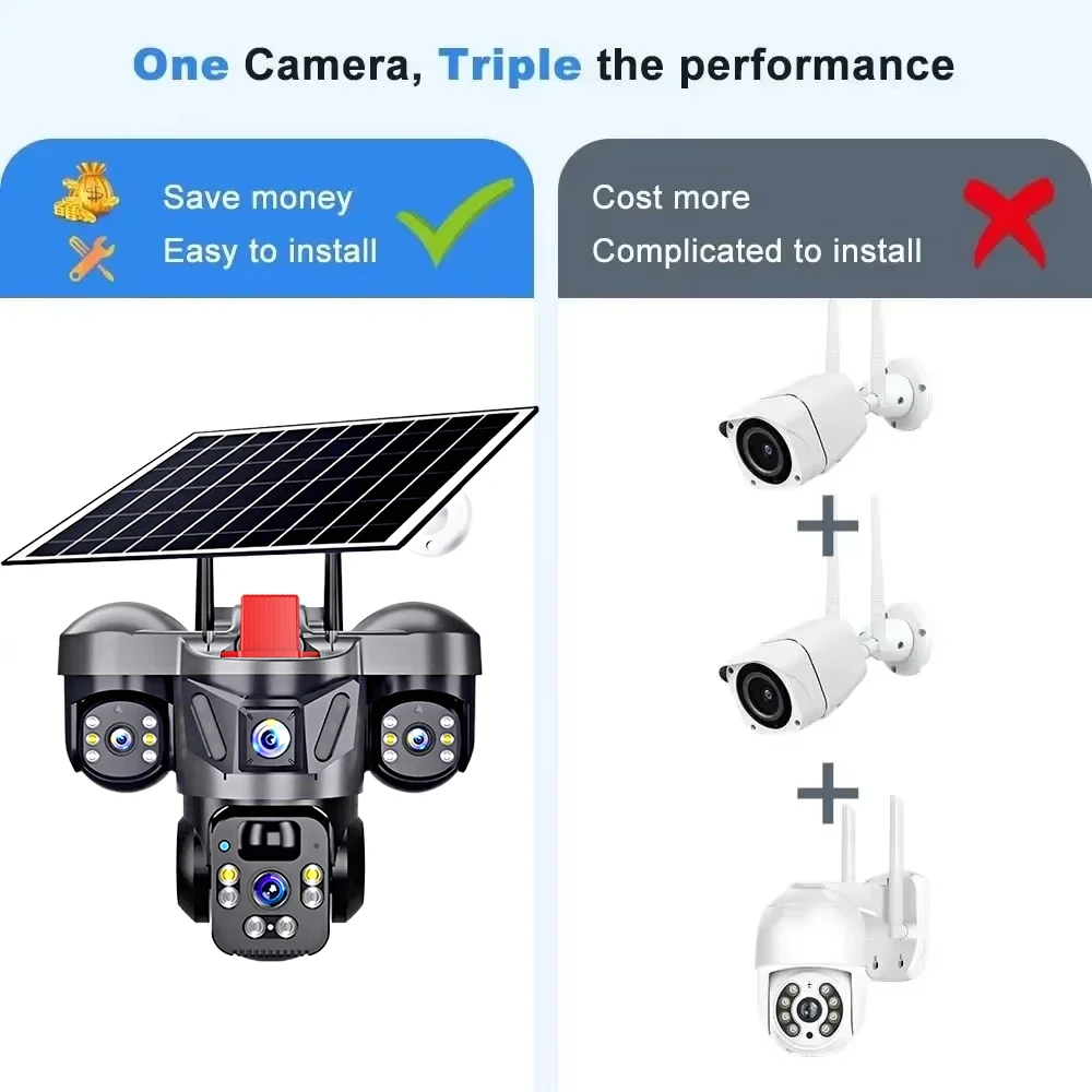 KERUI V380 Pro Açık PTZ 6MP WI - Home Security Camera Installation incelemesi ve fiyatı