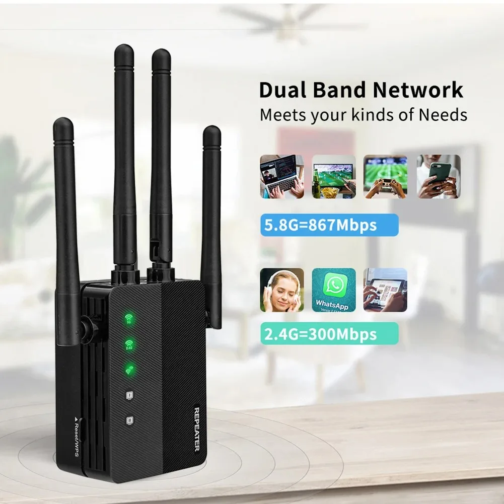 2,4/5,8 GHz Çift Bant Özelliği - Home Security Features incelemesi ve fiyatı