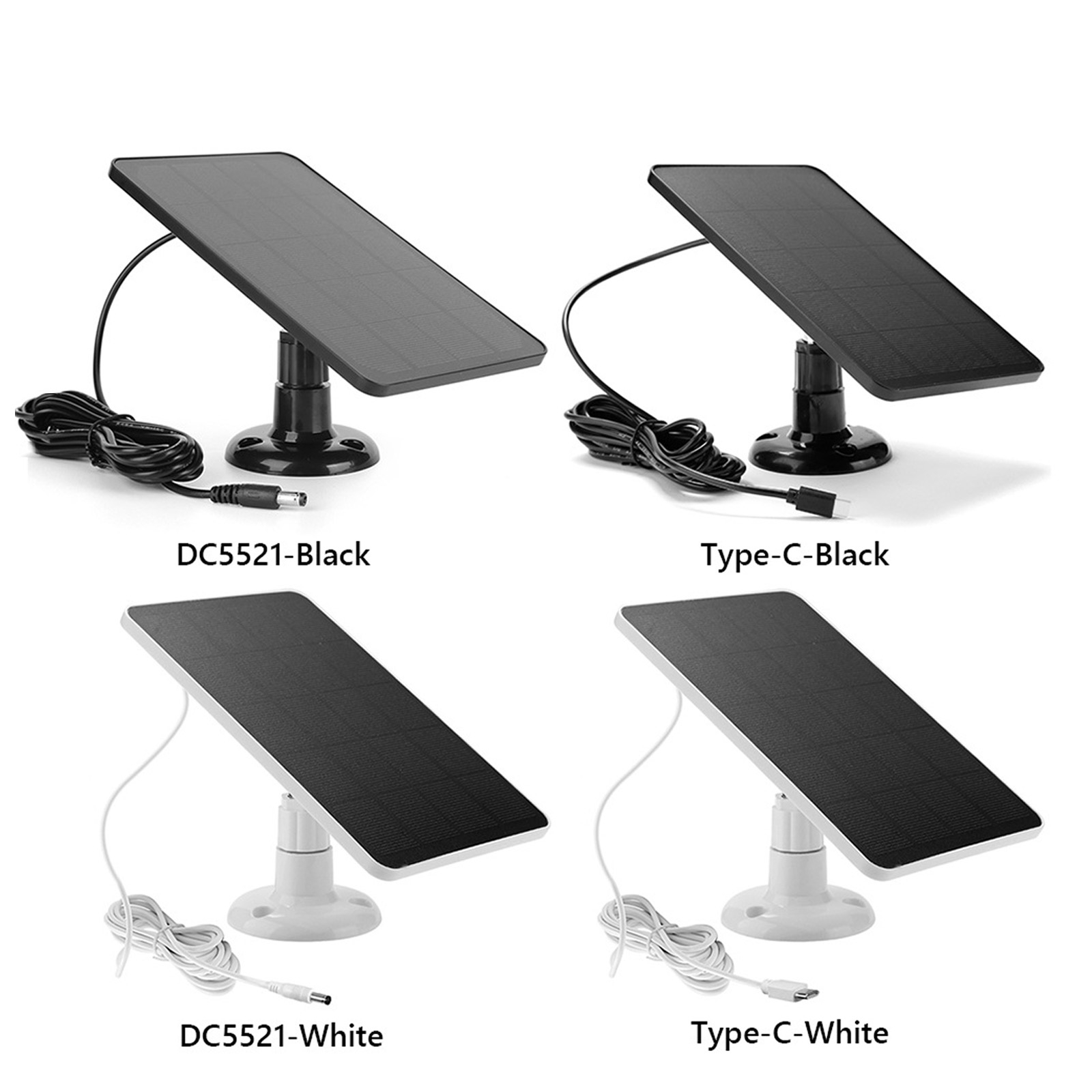 10W 5V Güneş Paneli DC5521 Tip - Home Security Lights Outdoors incelemesi ve fiyatı