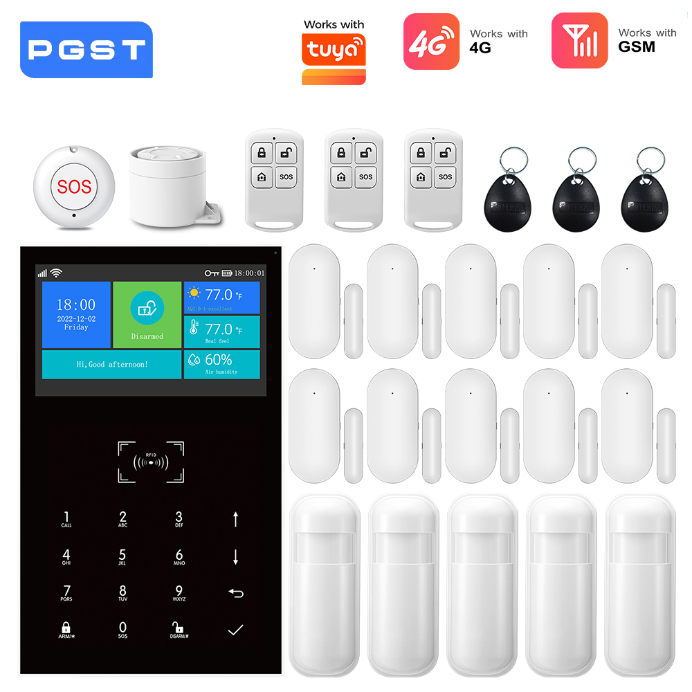 4G GSM WiFi Alarm Sistemi Tuya - Sim Gsm Alarm incelemesi ve fiyatı