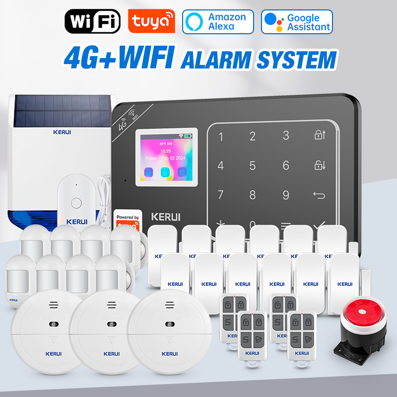 KERUI GSM 4G WiFi Alarm Güvenl - Sim Gsm Alarm incelemesi ve fiyatı