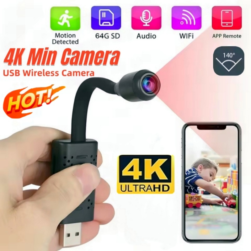 4K USB Gözetleme WiFi Kamerala - Home Security Monitoring System incelemesi ve fiyatı